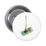 Dangling British pound Button