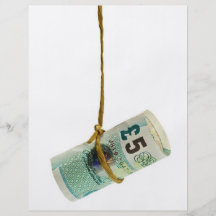 Dangling British pound Personalized Flyer