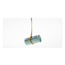 Dangling Malaysian Ringgit Photo Greeting Card