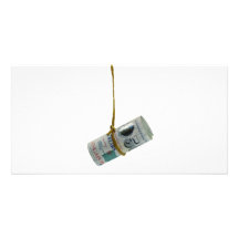 Dangling Singapore dollar Photo Card