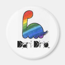 Dani Dino Refrigerator Magnets