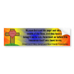 Daniel 6:22 Holy Scripture New World Translation bumper stickers