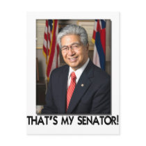 Daniel Akaka, That's My Senator! Postcards