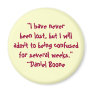 Daniel Boone Lost Quote Magnet