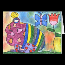 Danielle's Frog Card cards