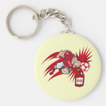 Danish Dynamite Denmark 2010 soccer gifts Key Chain