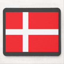 Danish Flag Mouse Mats