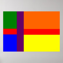 Danish GLBT Pride Flag Posters