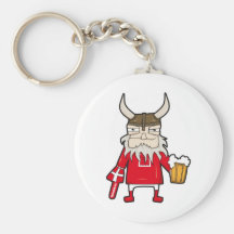 Danish Viking Fan Keychains