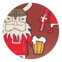 Danish Viking Fan Sticker