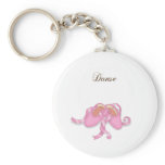 "Danse" Ballet Slippers Keychain