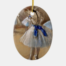 Danseuse (Dancer), Edgar Degas Christmas Tree Ornament