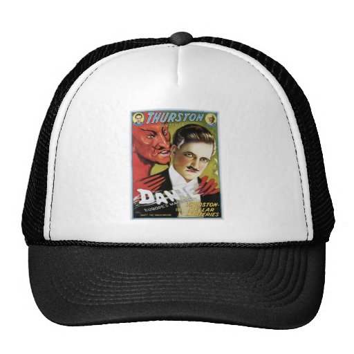 Dante ~ Europe's Magician Vintage Magic Act Trucker Hats
