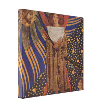 Dante Gabriel Rossetti - Dantes love Canvas Print