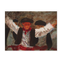 Dantzaritxiti (Basque Dancer) Post Card