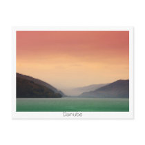 Danube River Postcard