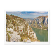 Danube River Postcard