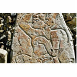 Danzantes"" - Relief Of A Dancer, Monte Alban Photo Sculpture