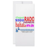 Dapat Sigurado hindi Bahala Na rack cards