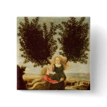 Daphne and Apollo, c.1470-80 Pinback Button