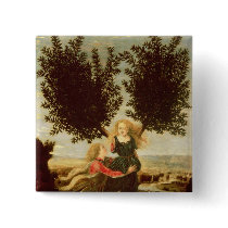 Daphne and Apollo, c.1470-80 Pinback Button