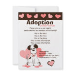 Daphne the Adopted Dog invitations