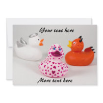 Daphne's In Love - Conscience Ducks invitations
