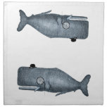 Dapper Whales napkins