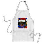 Dapple Doxie Christmas aprons