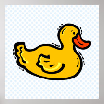 Dappy Duck Poster