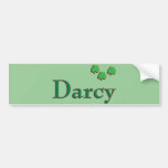 Darcy Irish Bumper Sticker