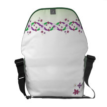 Darcy Ribbons & Flowers Rickshaw Messenger Courier Bag