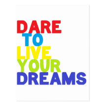 Dare quote postcards