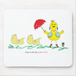Dare to be the queer bird Mousepads