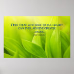 Dare To Fail Motivational Poster posters