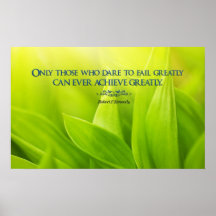 Dare To Fail Motivational Poster