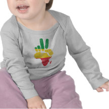 darfur africa peace hand t-shirt