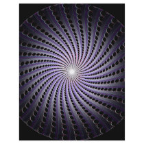 Dark Abstract Spiral: Flyer Design