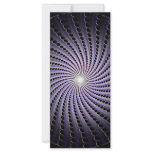 Dark Abstract Spiral: rack cards
