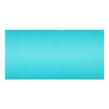 Dark and Light Aqua Blue Gradient - Turquoise Photo Card Template