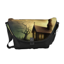 Dark Art Messenger Bag