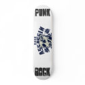 Dark Assassin 1974 skull roses snake skateboards