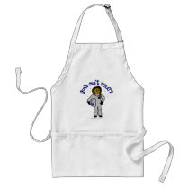 Dark Astronaut Girl Apron