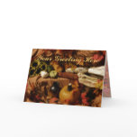 Dark Autumn Harvest Card