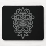 Dark Aztec Mask Mouse Pad