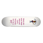 Dark Bass Player Skate Deck