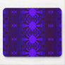Dark blue fractal mouse mats