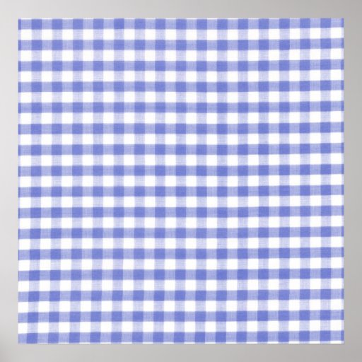 Dark Blue Gingham Pattern 