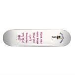 Dark Blue Girls Softball Skateboard Decks