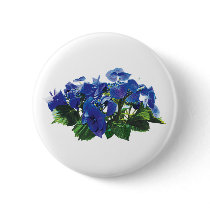 Dark Blue Hydrangea Lace Cap Pins